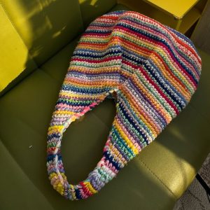 Crochet shoulder bag